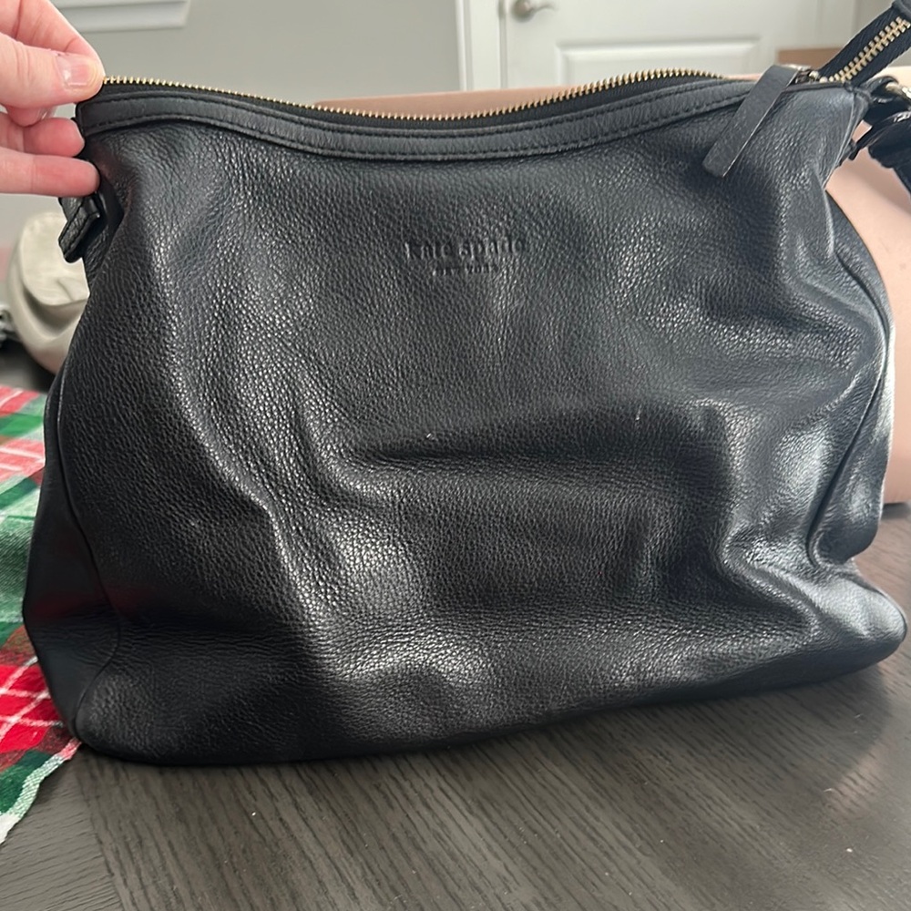 Kate Spade Black Leather Handbag